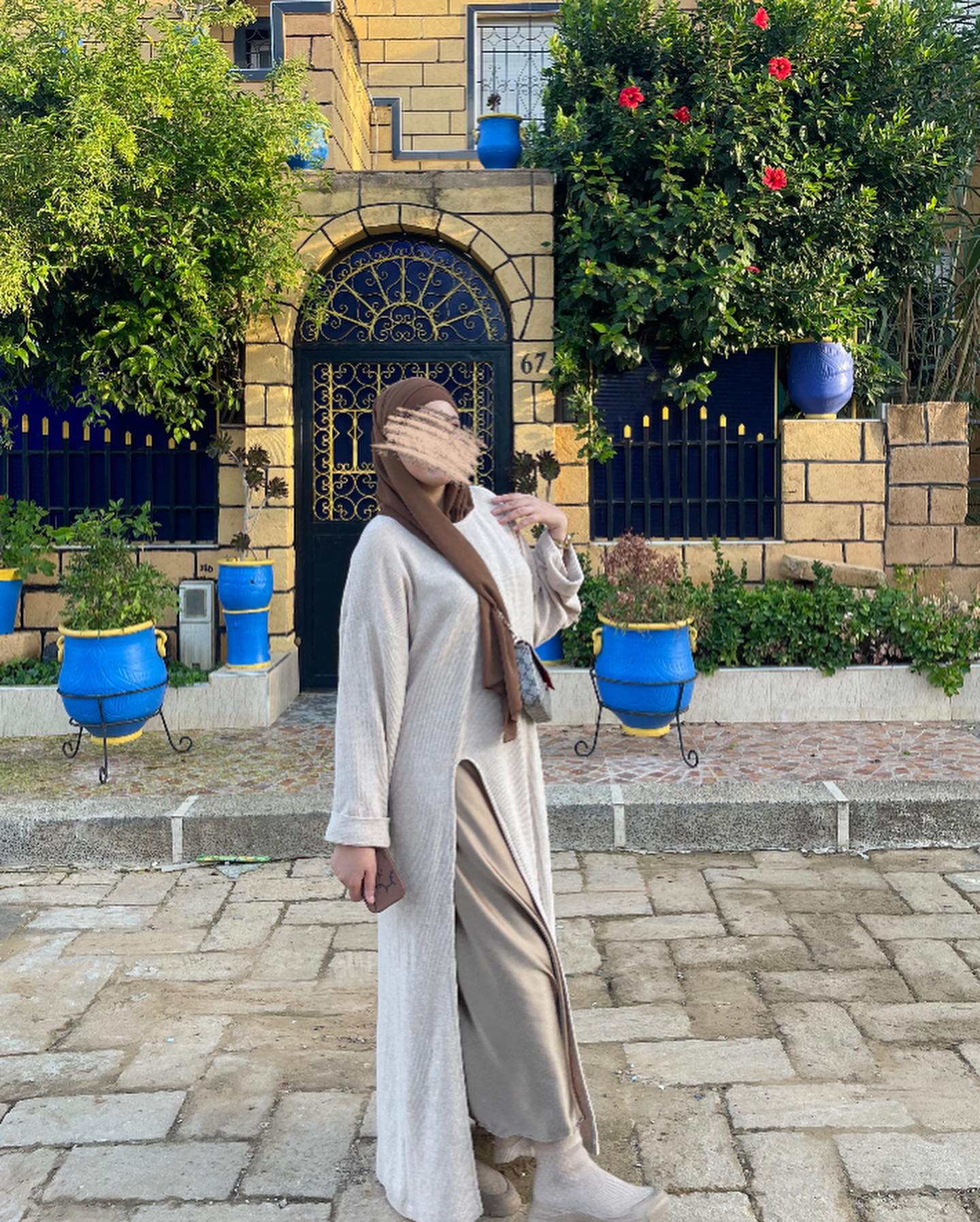 ⭐️ Ensemble "Chic Confort": Cardigan Tissé et Jupe Longue Assortie ⭐️