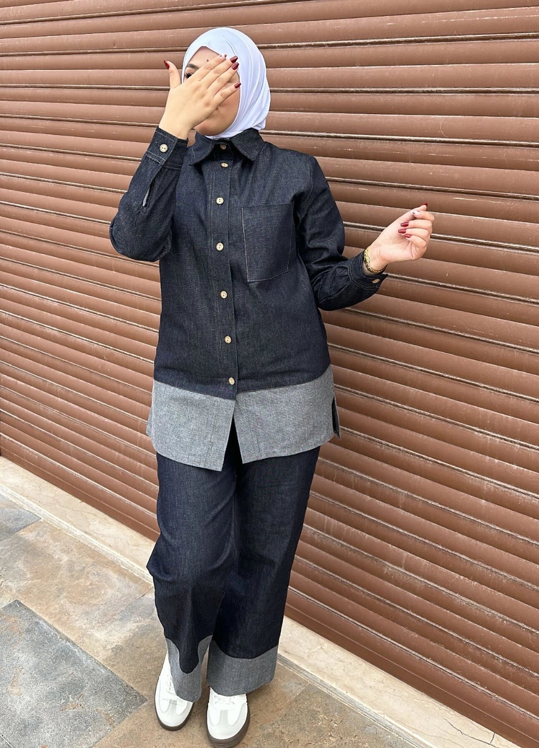 🌸 Élise – Denim Sublime & Raffinement 🌸